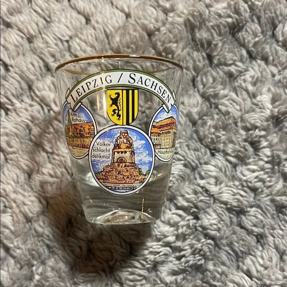 Leipzig Sachsen Souvenir Shot Glass